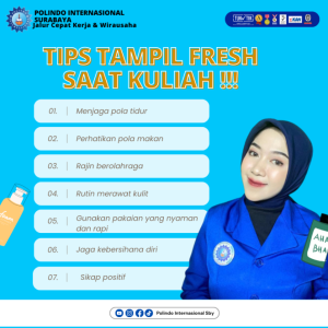 Tampil Fresh saat Kuliah