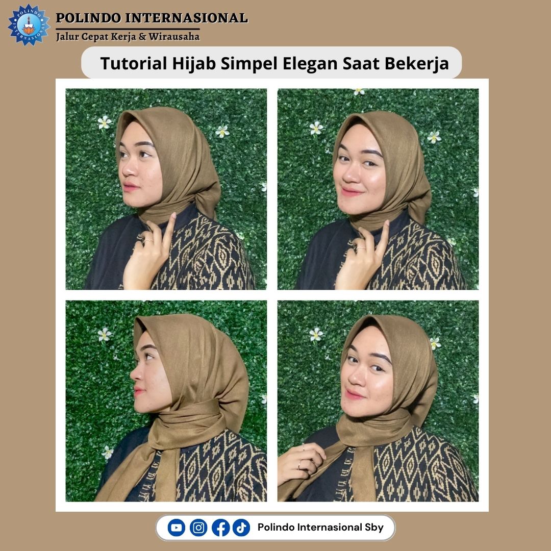 tidak perlu bingung style hijab bekerja