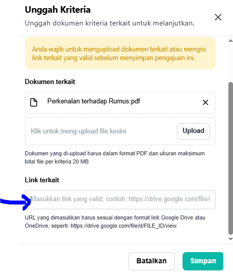 link terkait