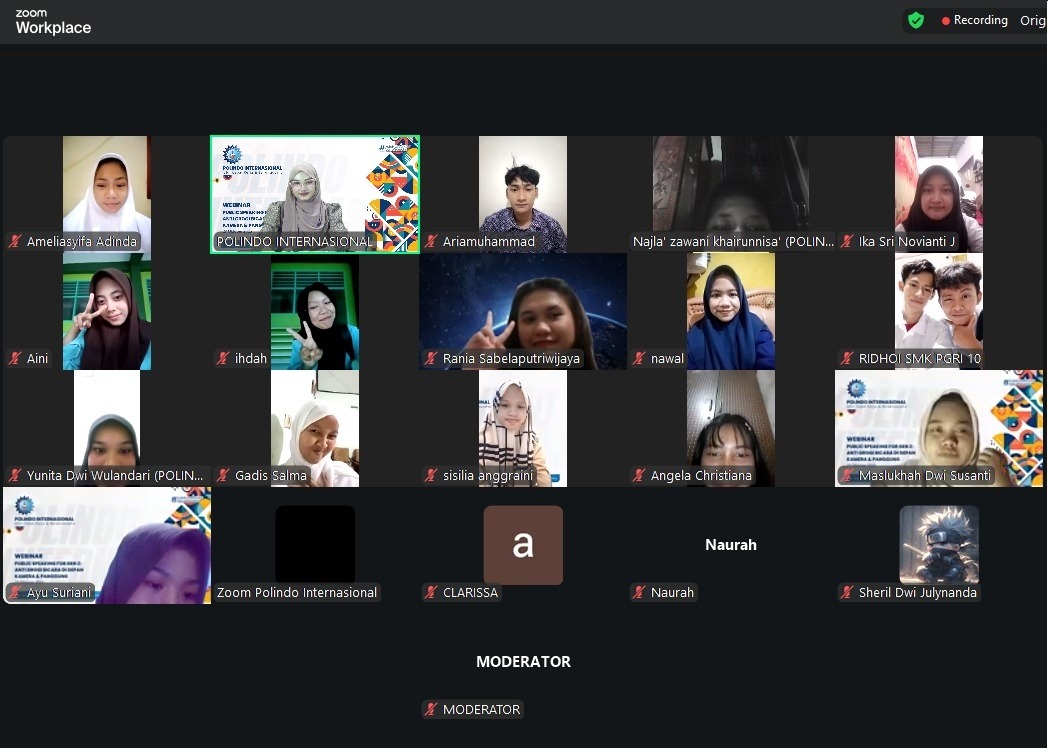 WEBINAR PUBLIC SPEAKING FOR GEN Z