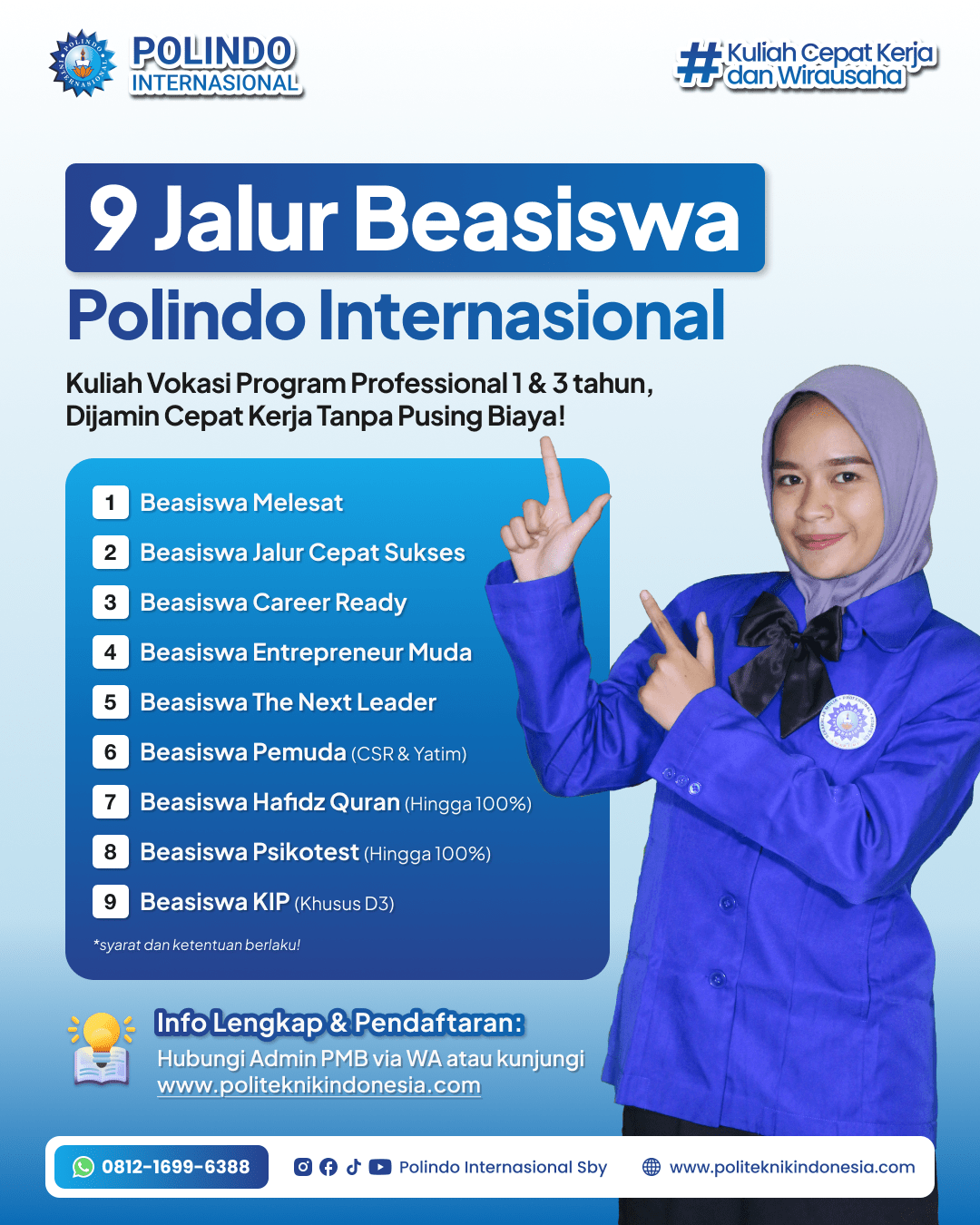 9 Jalur Beasiswa