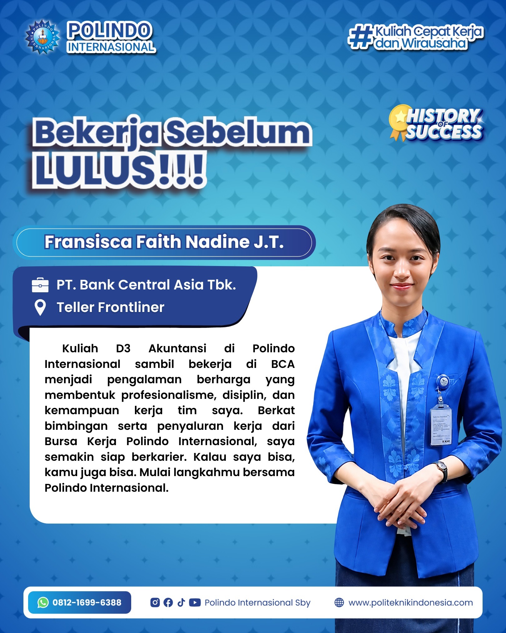 Testimoni Mahasiswa