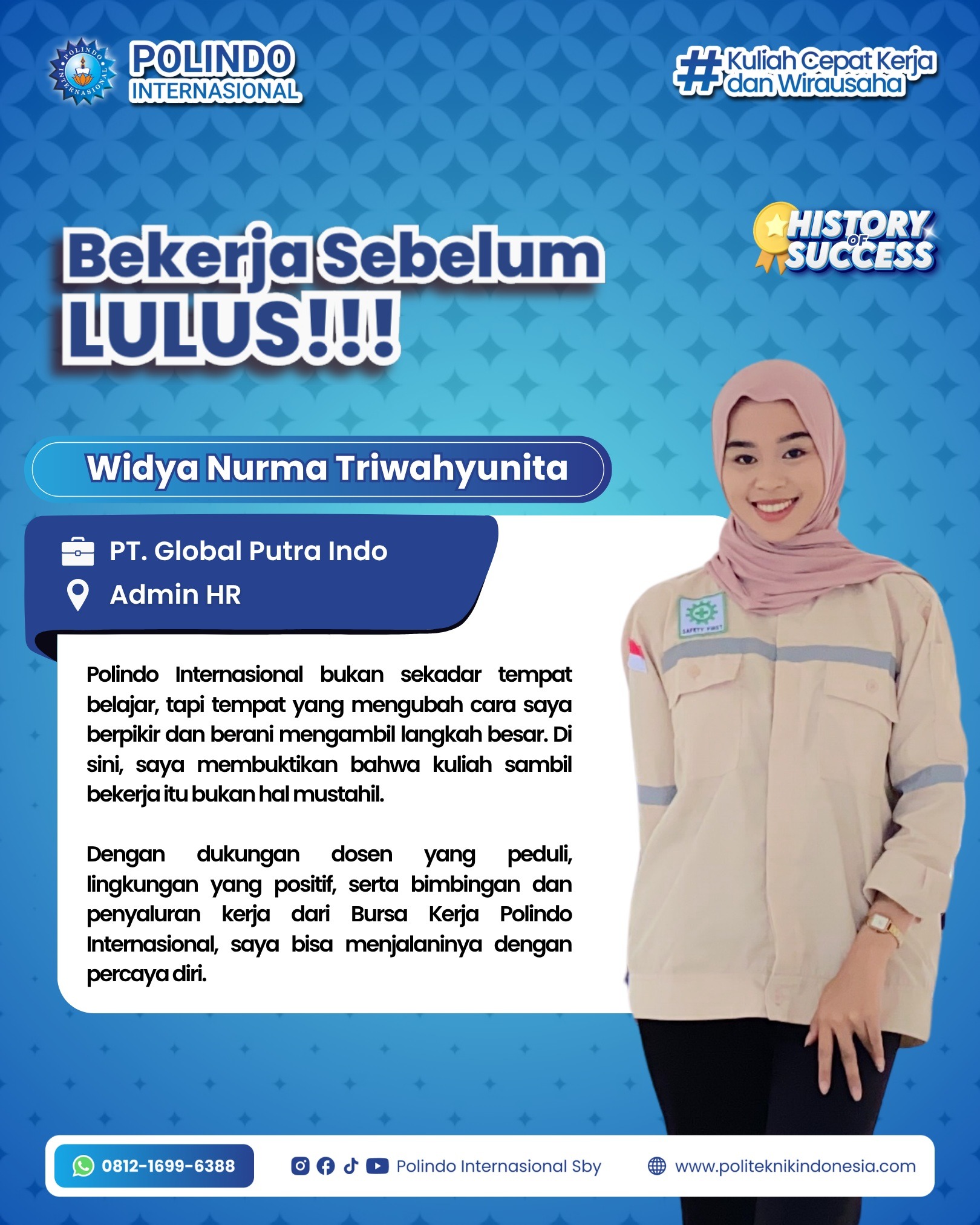 Testimoni Mahasiswa