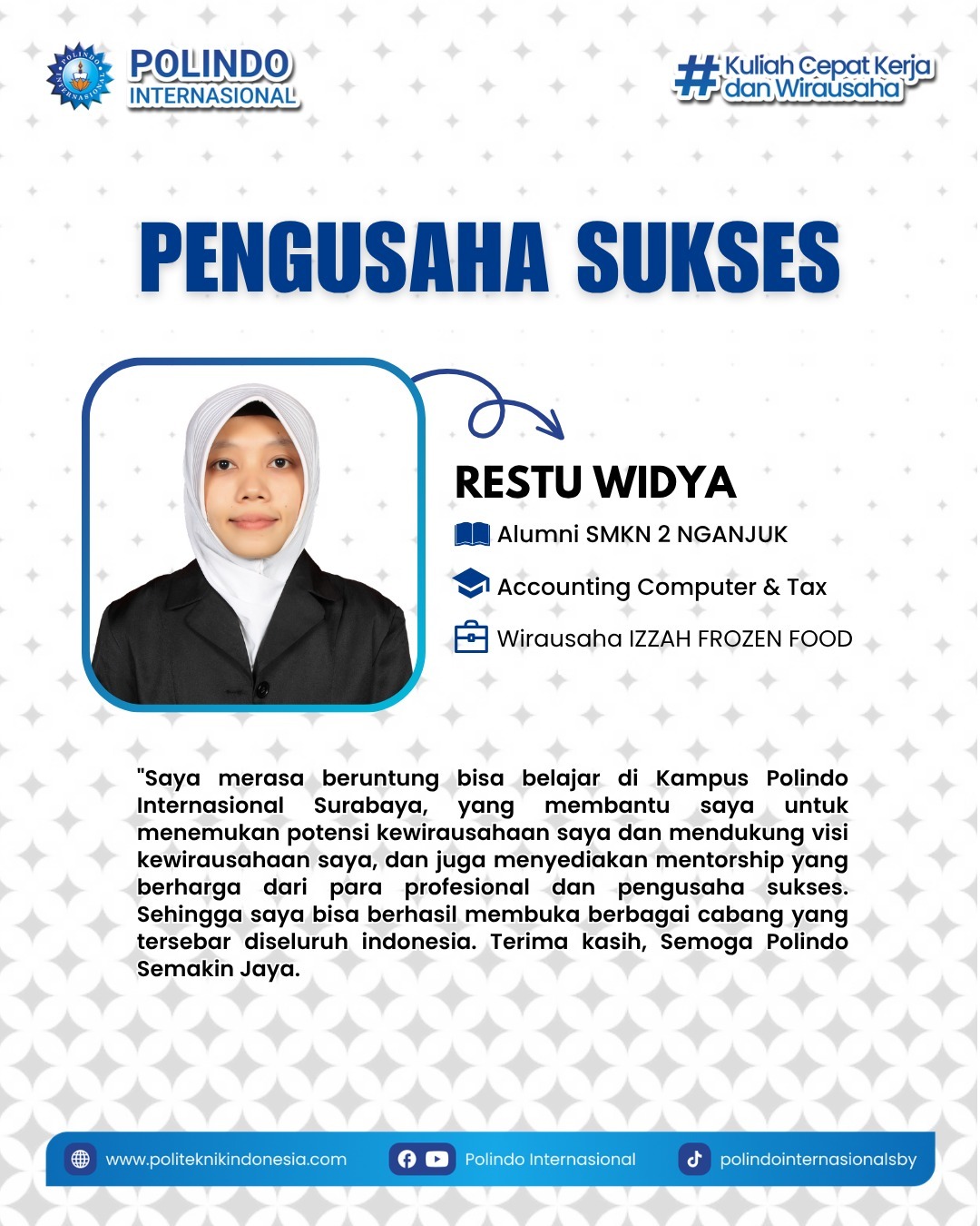 Testimoni Mahasiswa