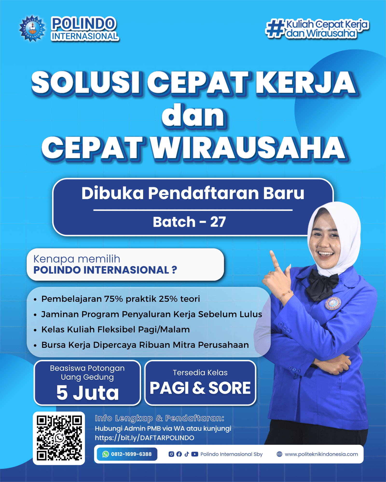 Pendaftaran Polindo 2026 - Batch 27